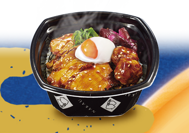 温たま炙り鶏丼