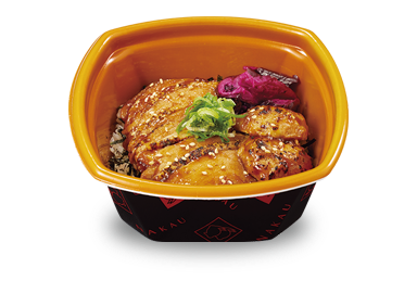 炙り鶏丼(小盛)