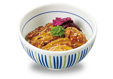 炙り鶏丼(小盛)