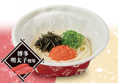 明太クリームうどん