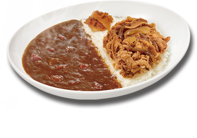 和風牛あいがけカレー