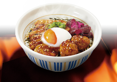 温たま炙り鶏丼