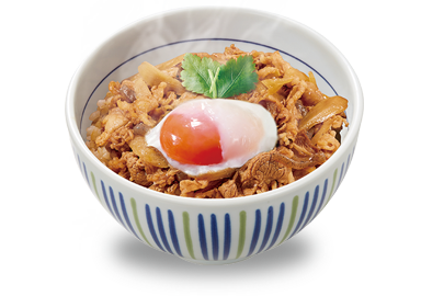 温たま牛すき丼