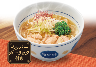 白髪ねぎ鶏塩うどん