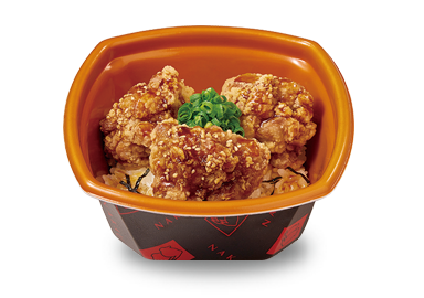 鶏から丼(小盛)
