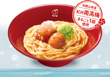 紀州南高梅おろしうどん
