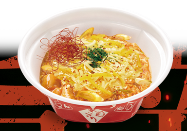 チーズ旨辛チゲ風親子丼