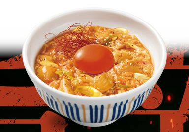 とろたま旨辛チゲ風親子丼｜ なか卯の商品 ｜ 丼ぶりと京風うどんのなか卯