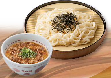 牛肉つけうどん