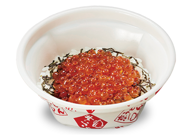 天然いくら丼(小盛)
