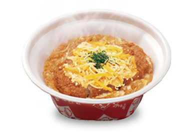 チーズカツ丼
