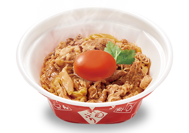 とろたま牛すき丼