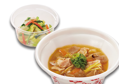 とん汁＆京風つけもの