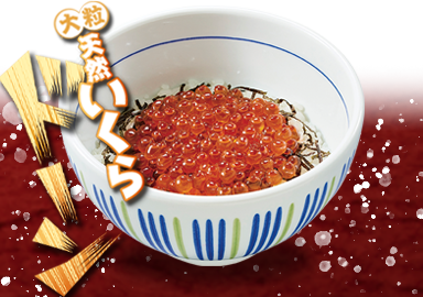 天然いくら丼(小盛)｜ なか卯の商品 ｜ 丼ぶりと京風うどんのなか卯