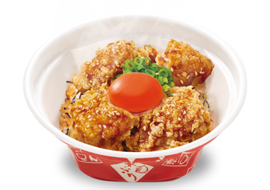 とろたま鶏から丼