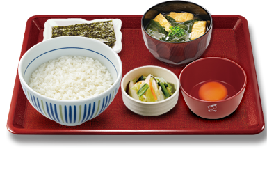 こだわり卵朝食