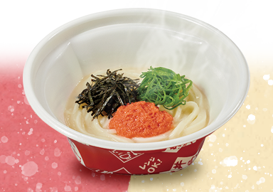 明太クリームうどん