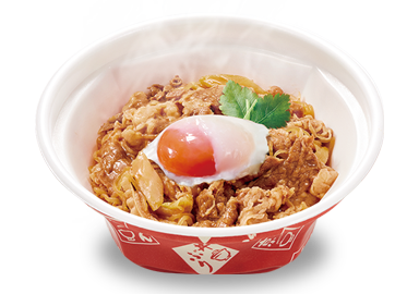 温たま牛すき丼