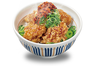 ねぎラー鶏から丼