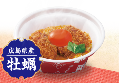 とろたま牡蠣とじ丼