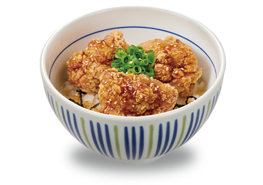 鶏から丼(小盛)