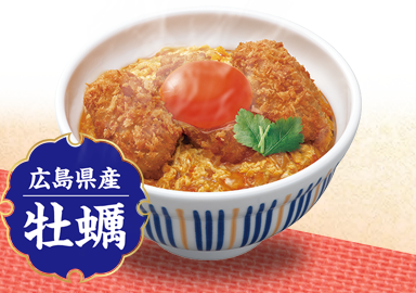 とろたま牡蠣とじ丼