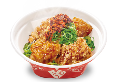 ねぎラー鶏から丼