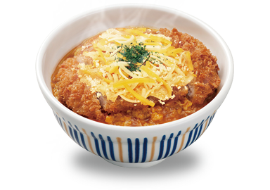 チーズカツ丼