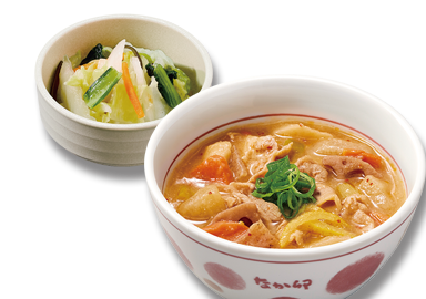 とん汁＆京風つけもの