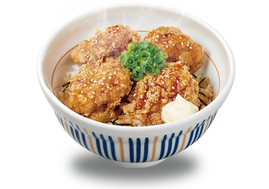 マヨ鶏から丼