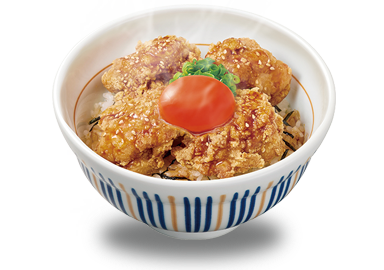 とろたま鶏から丼